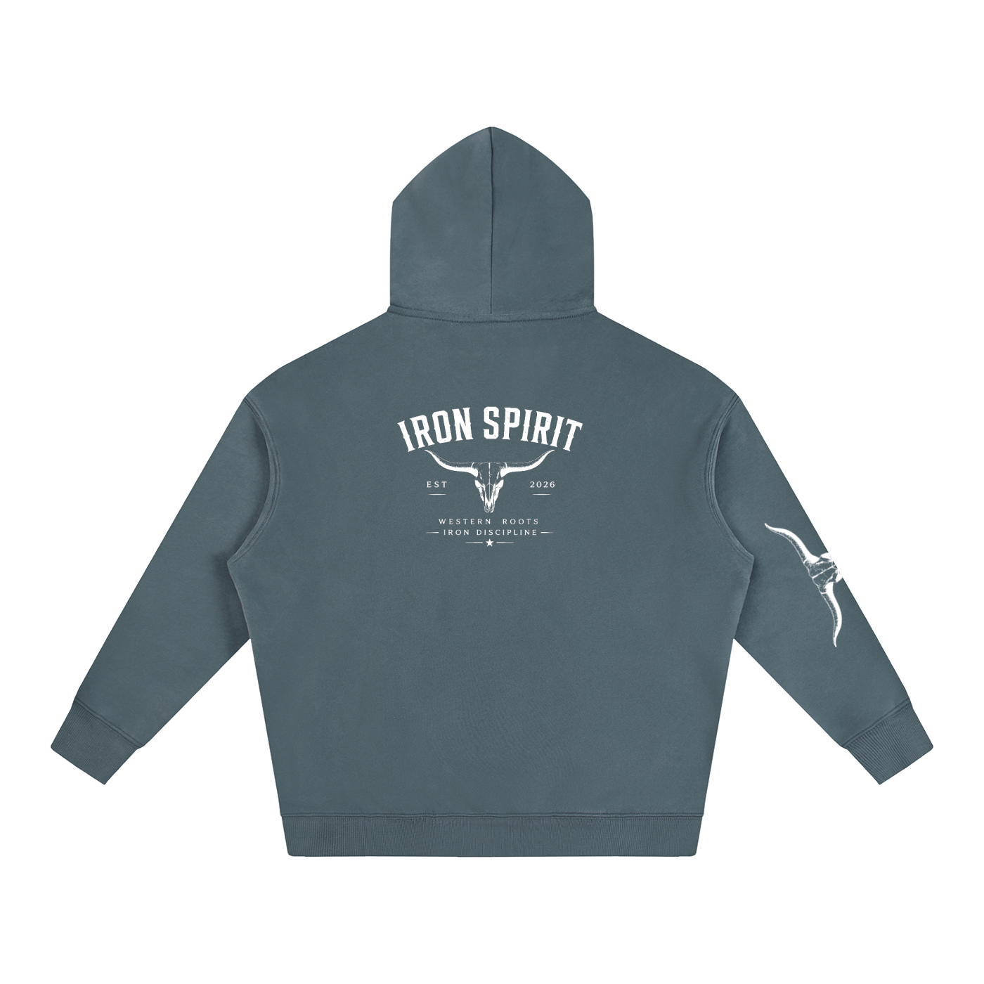 Oversize Fleeced Hoodie (Sleeve Patch)