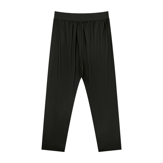 Men's Straight Leg Elastic Waist Pants