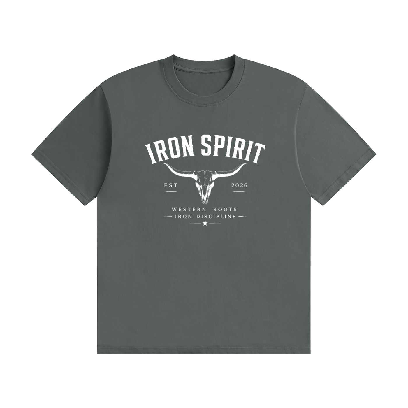 Unisex Seamless Cotton T-Shirt (White Lettering)