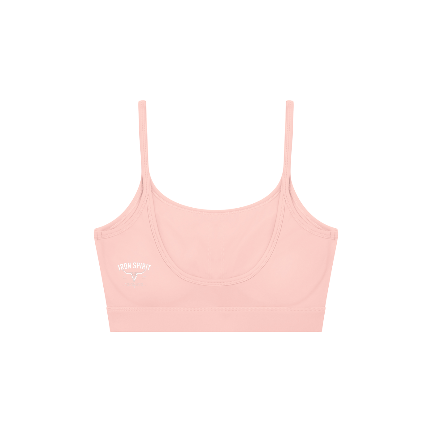 Women's Solid U-Neck Sports Bra