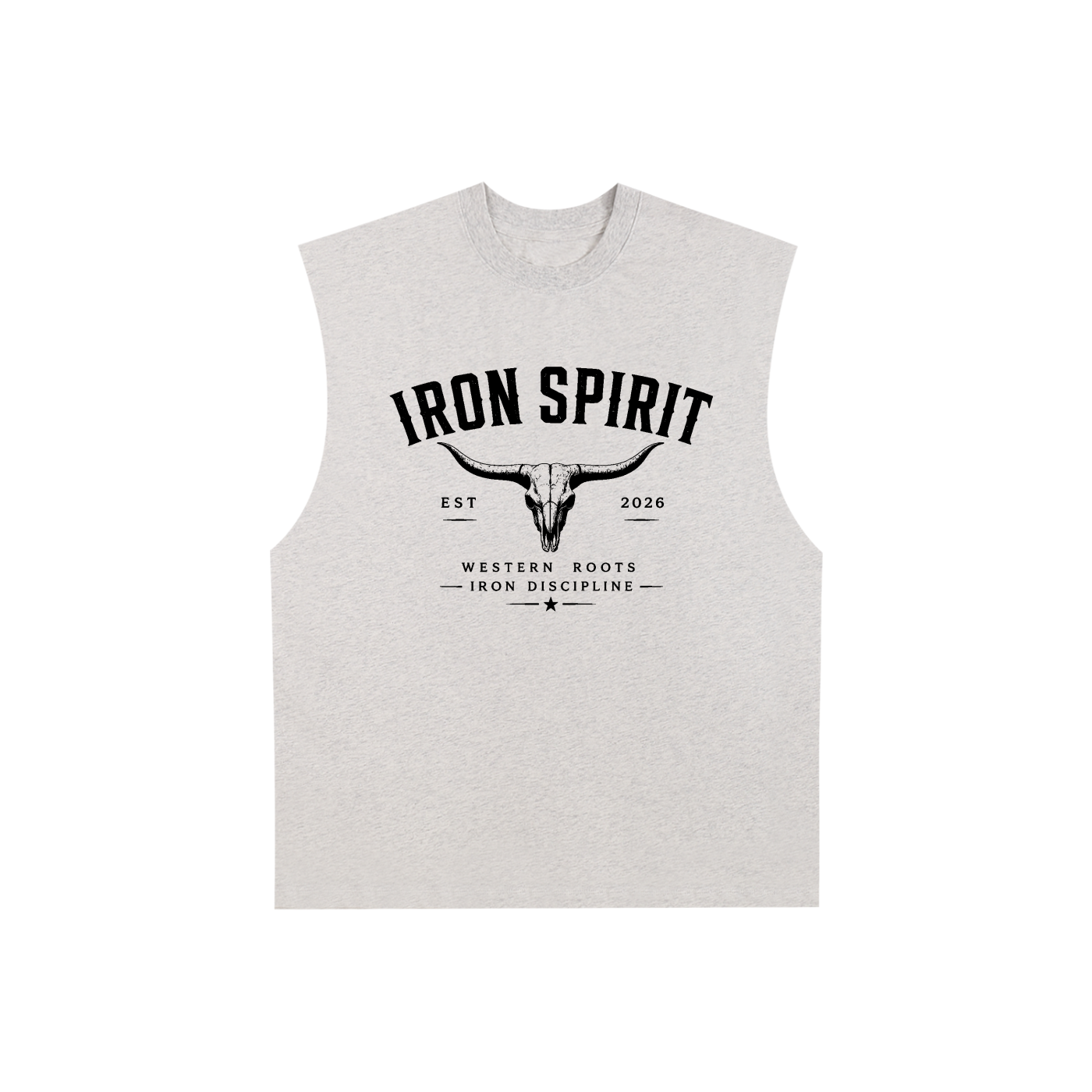 Raw Edge Cotton Tank Top