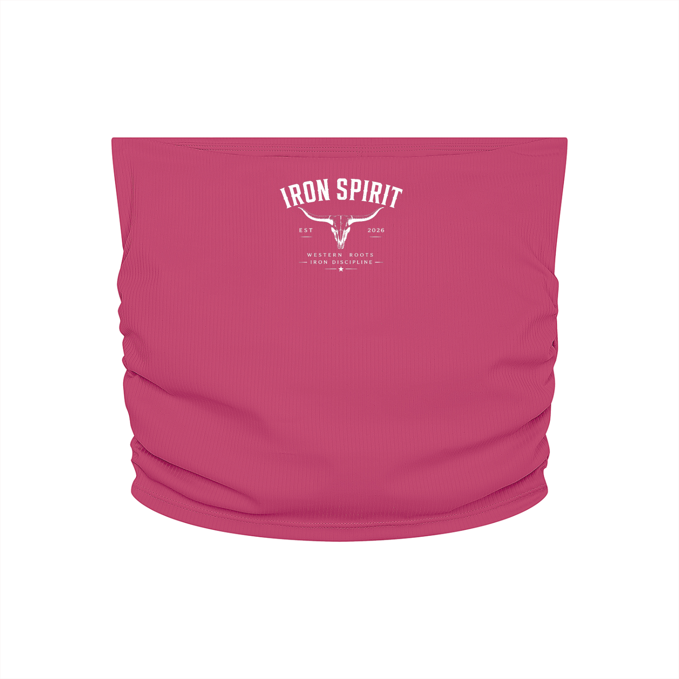 Women’s Ruched Cropped Yoga Tube Top