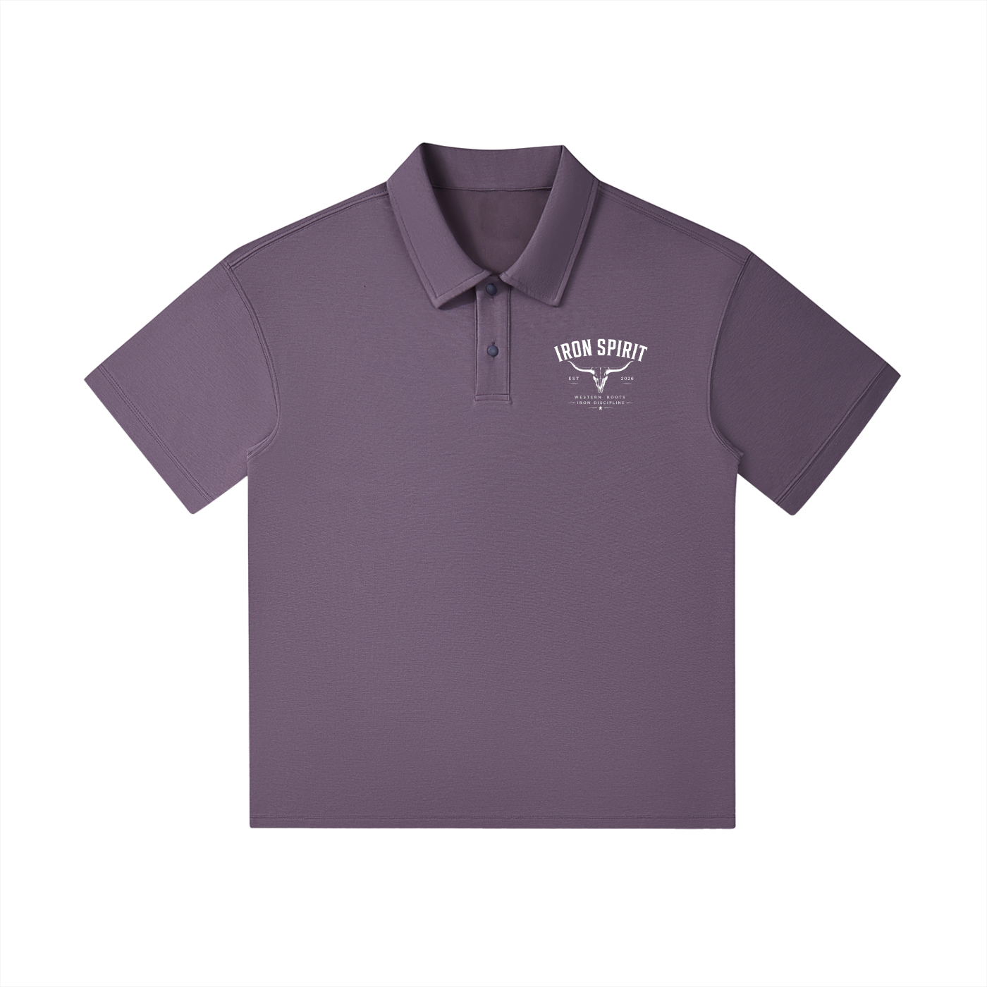 Drop Shoulder Short-Sleeve Polo