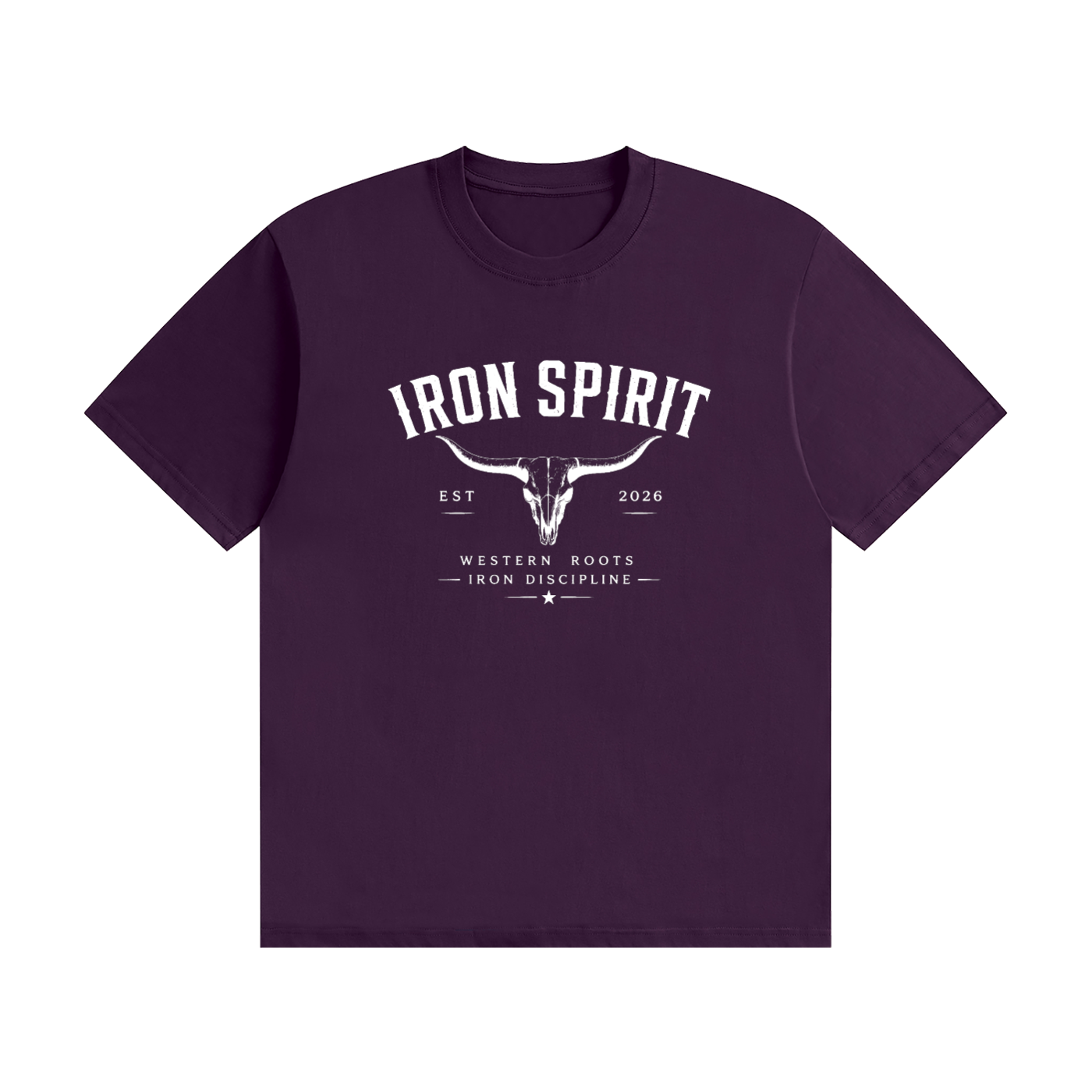 Unisex Seamless Cotton T-Shirt (White Lettering)