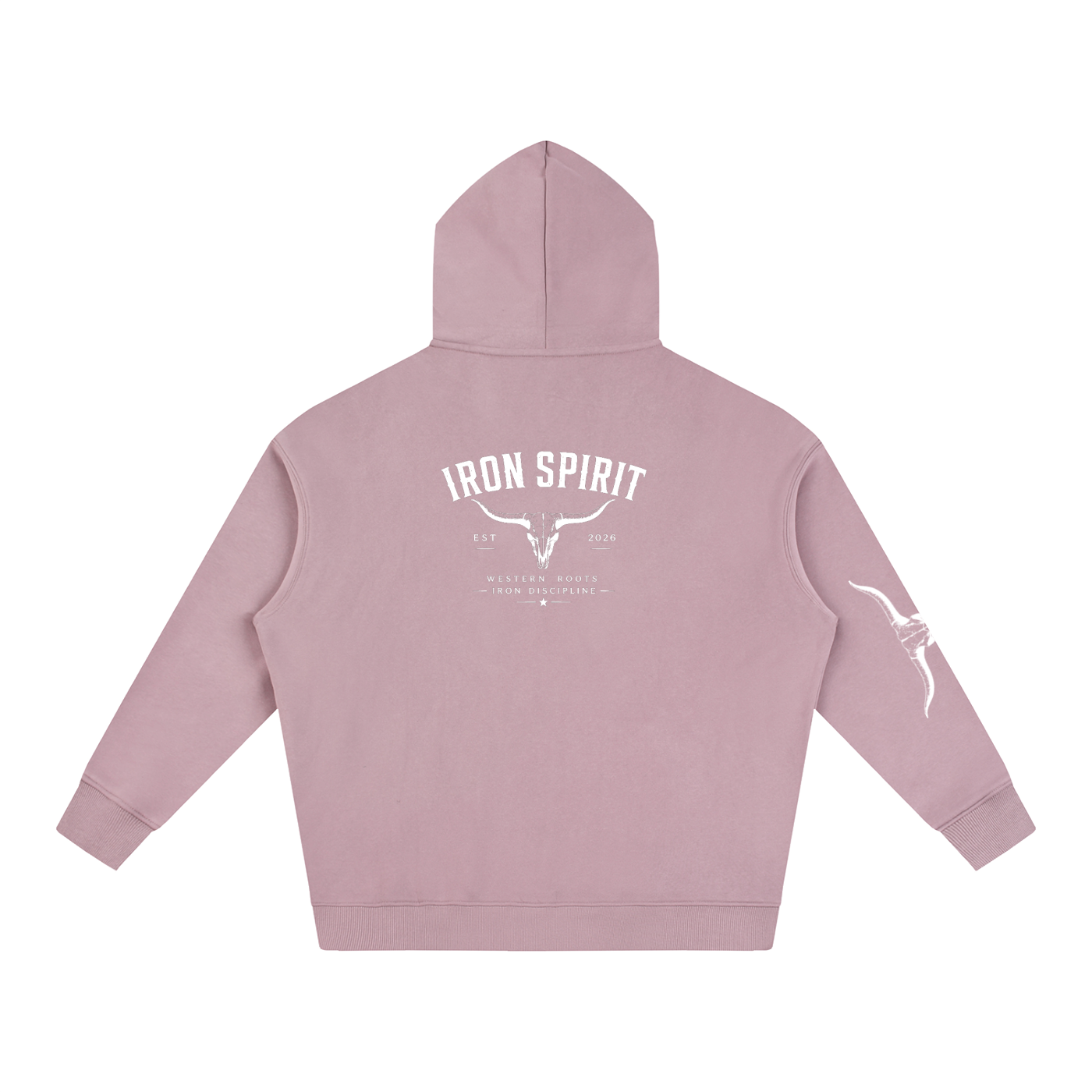 Oversize Fleeced Hoodie (Sleeve Patch)