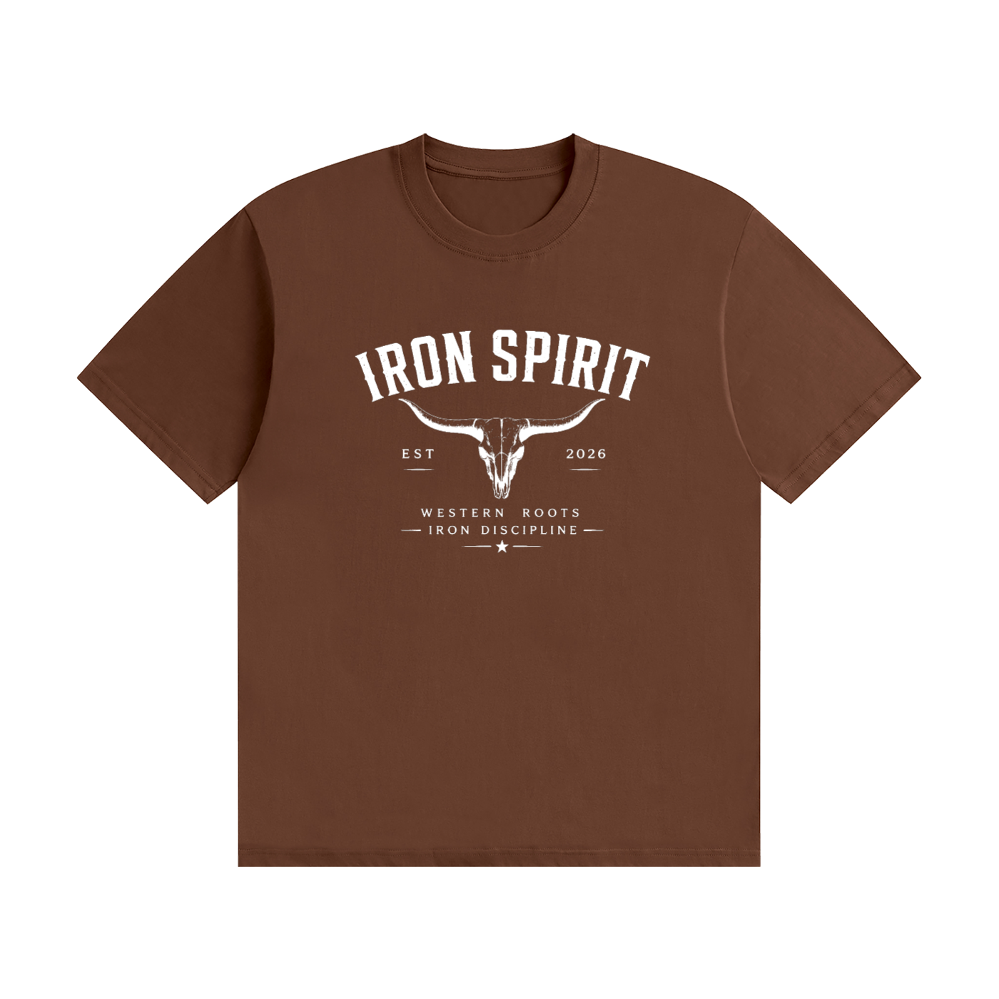Unisex Seamless Cotton T-Shirt (White Lettering)