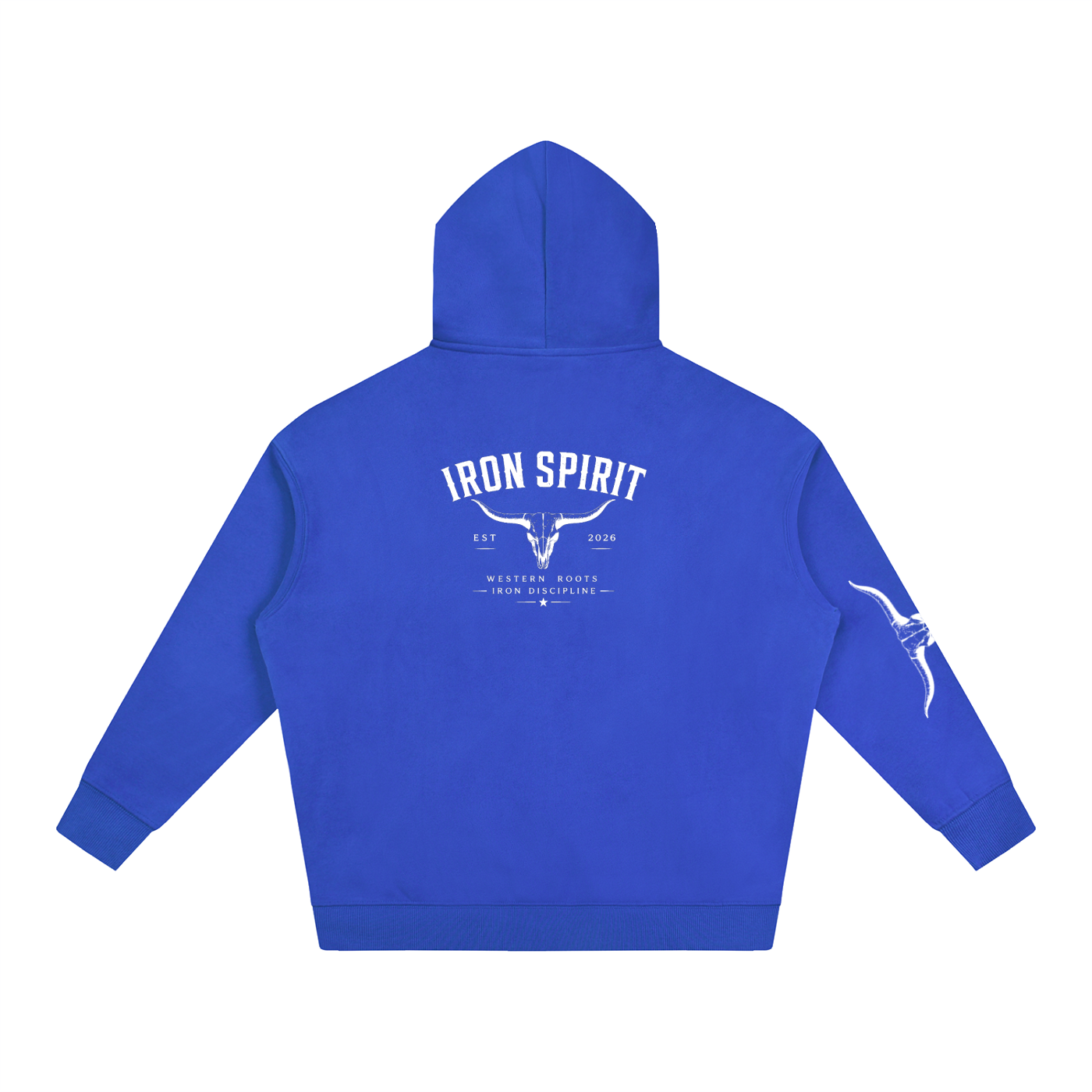 Oversize Fleeced Hoodie (Sleeve Patch)
