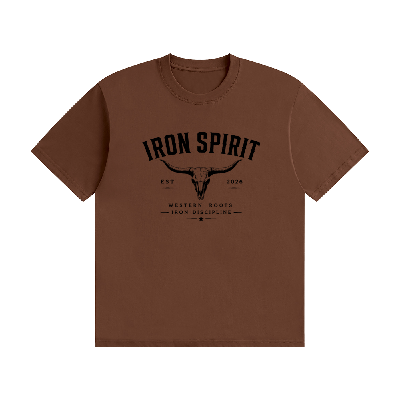 Unisex Seamless Cotton T-Shirt (Black Lettering)