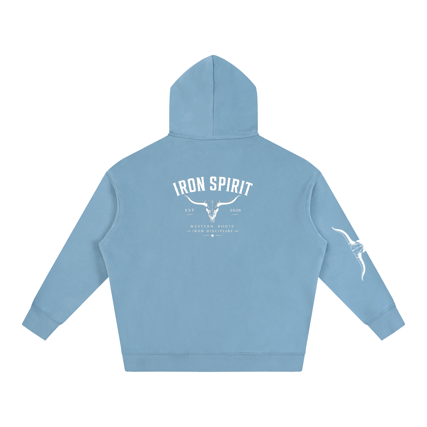 Oversize Fleeced Hoodie (Sleeve Patch)